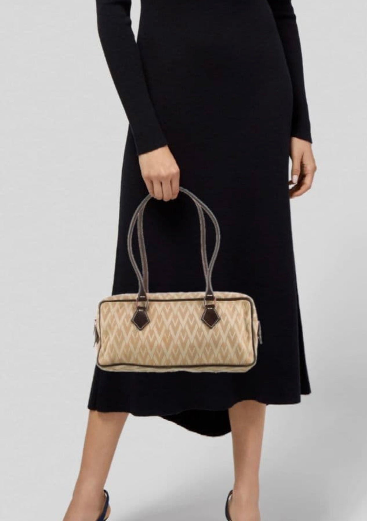 Valentino Garavani Vintage Riedizione S/S 1968 Monogram Jacquard Handbag