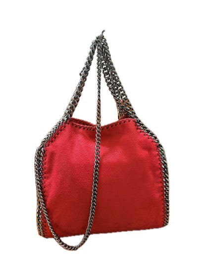 Stella McCartney Red Falabella Mini Tote Bag