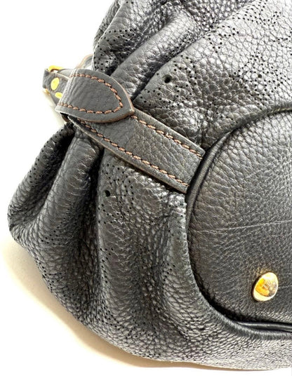 Louis Vuitton Mahina XS Perforated Leather Hobo Bag – Black (Noir)