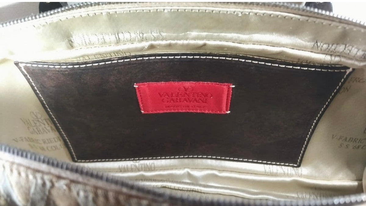 Valentino Garavani Vintage Riedizione S/S 1968 Monogram Jacquard Handbag