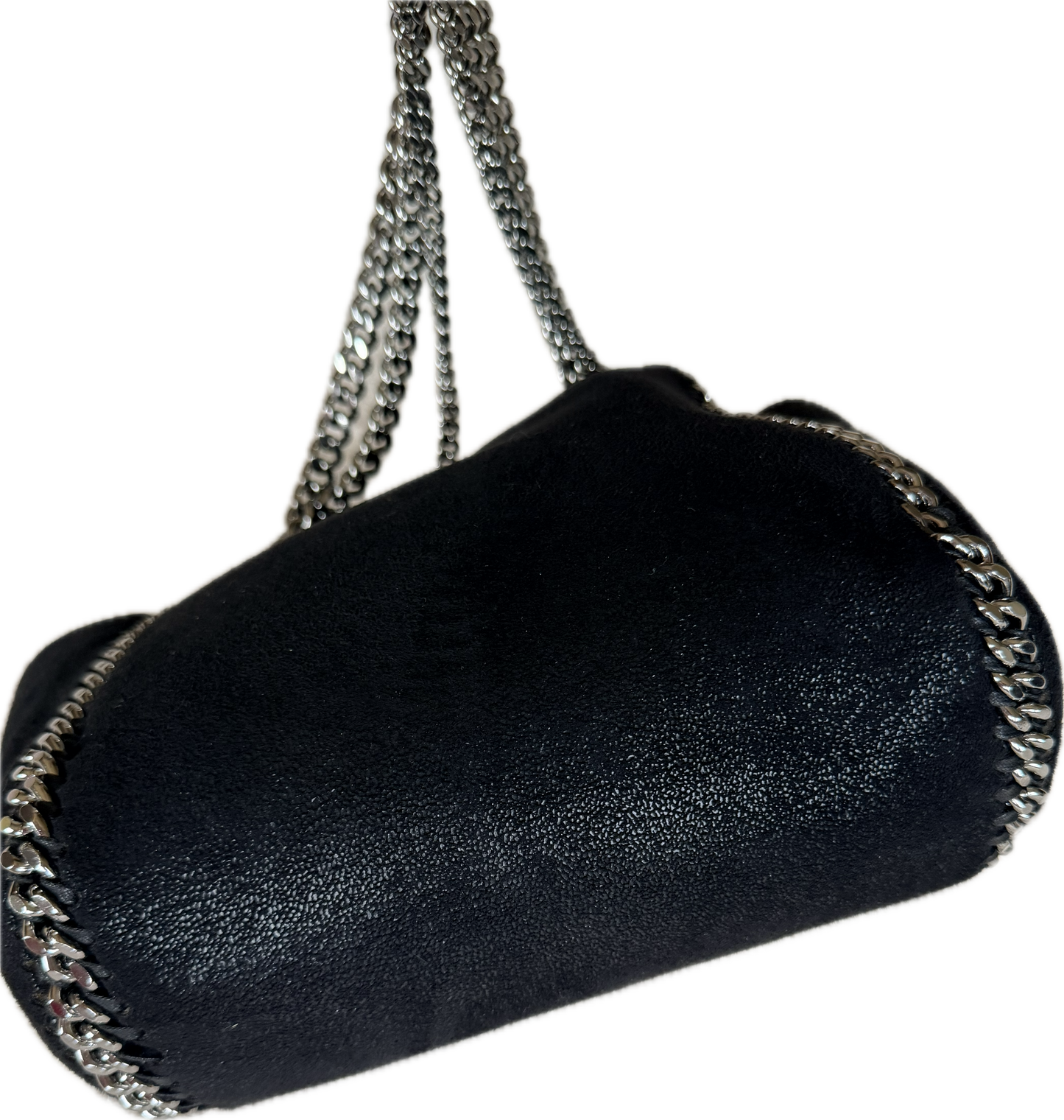 Stella McCartney Falabella Reversible Tote Bag Black & Mustard with Pouch