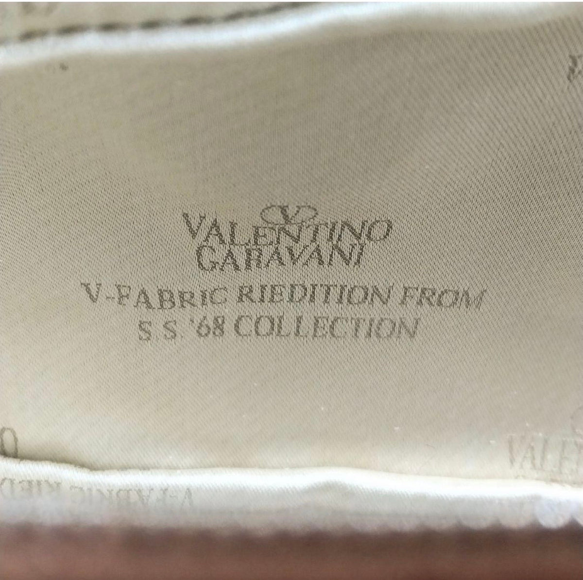 Valentino Garavani Vintage Riedizione S/S 1968 Monogram Jacquard Handbag