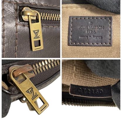 Vintage Louis Vuitton Utah Pochette Shawnee Crossbody Bag - Café Brown