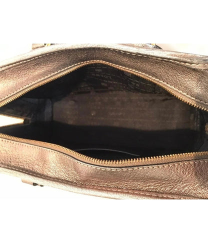 Loewe Amazona 28 Metallic Bronze Leather Handbag