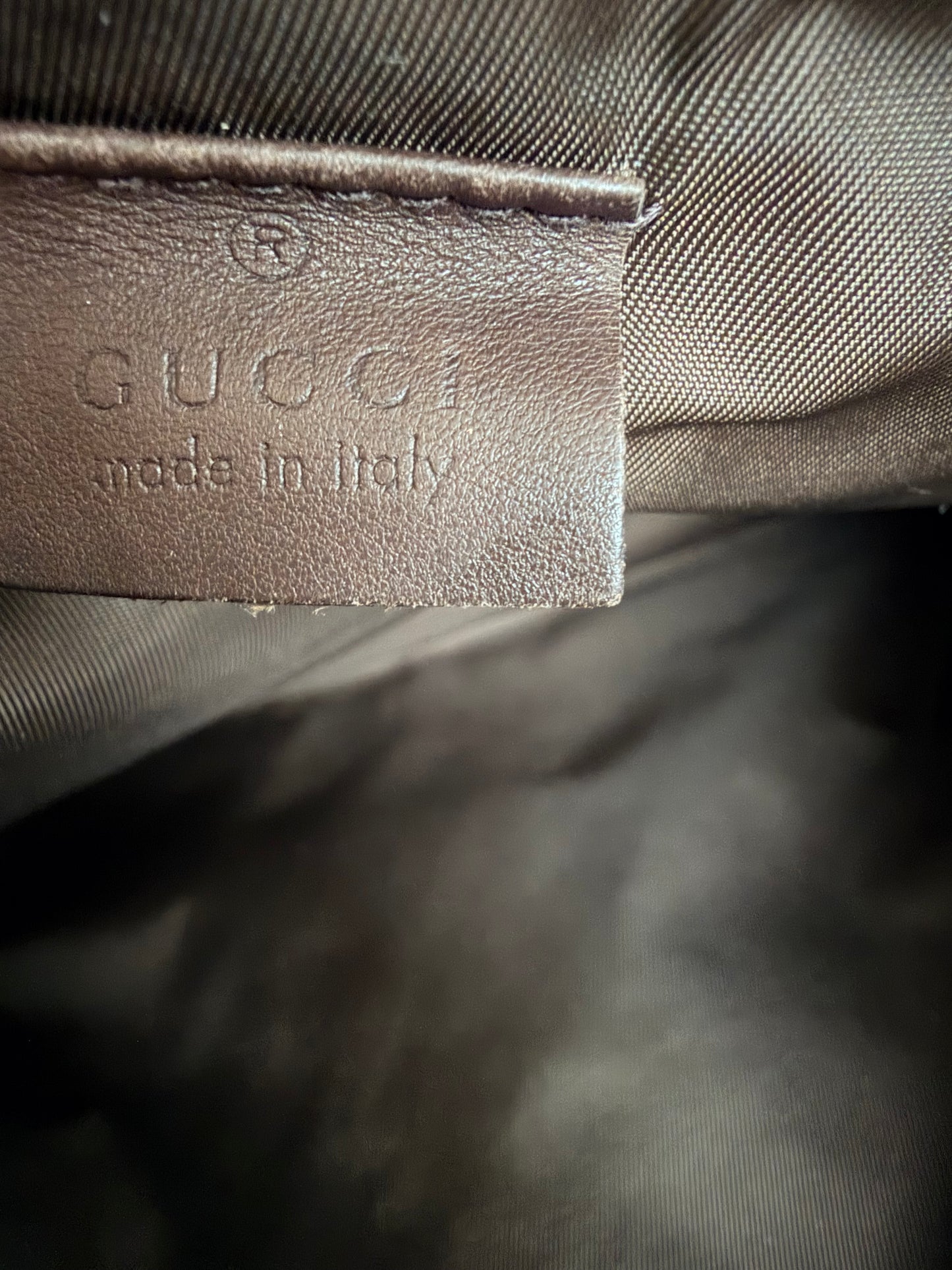 RARE Limited Edition GUCCI MUSEO GG Canvas Zip Pouch Clutch