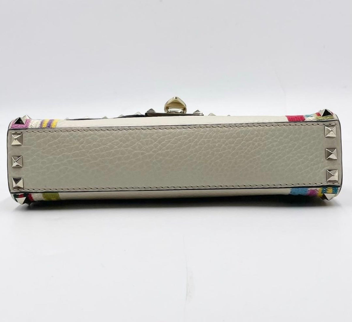 Valentino Garavani Rockstud Medium „Ethnic/Native Camo” Frame Flap Bag