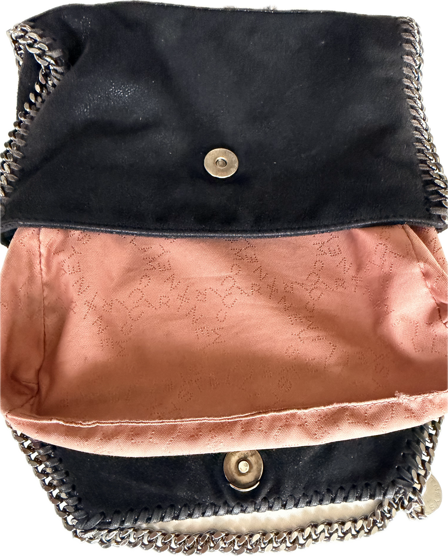 Stella McCartney Falabella Fold-Over Tote Bag - Black / Dark Grey