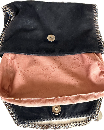 Stella McCartney Falabella Fold-Over Tote Bag - Black / Dark Grey