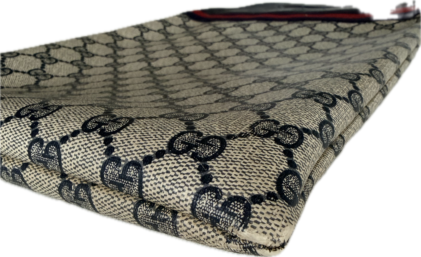 Vintage Gucci GG Supreme Sherry Line Tote Bag - Navy Monogram