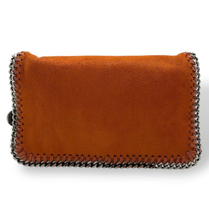 Stella McCartney Falabella Chain Crossbody Bag Rust Orange with Dust Bag & Card