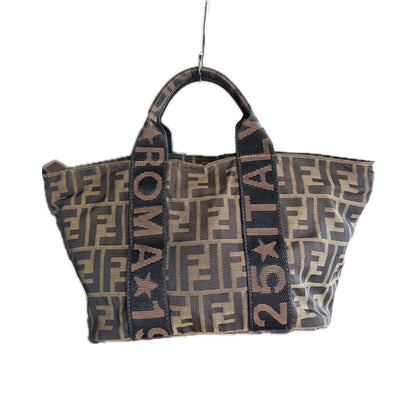 Vintage Fendi Mini Zucca Canvas Tote Bag - Roma 1925 Edition