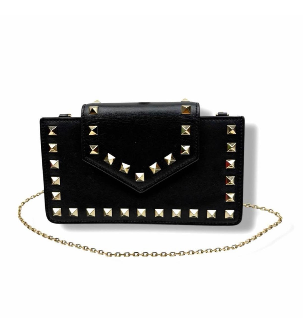 Valentino Garavani Rockstud Chain Shoulder Bag