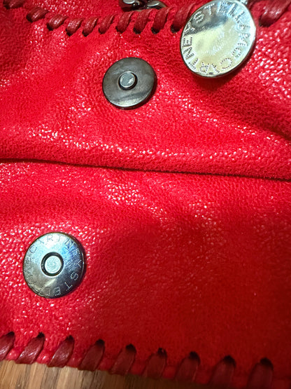 Stella McCartney Red Falabella Mini Tote Bag