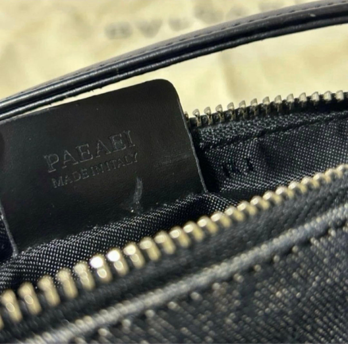 Bvlgari Logo Mania Mini Denim Shoulder Bag - Black Vintage Pochette
