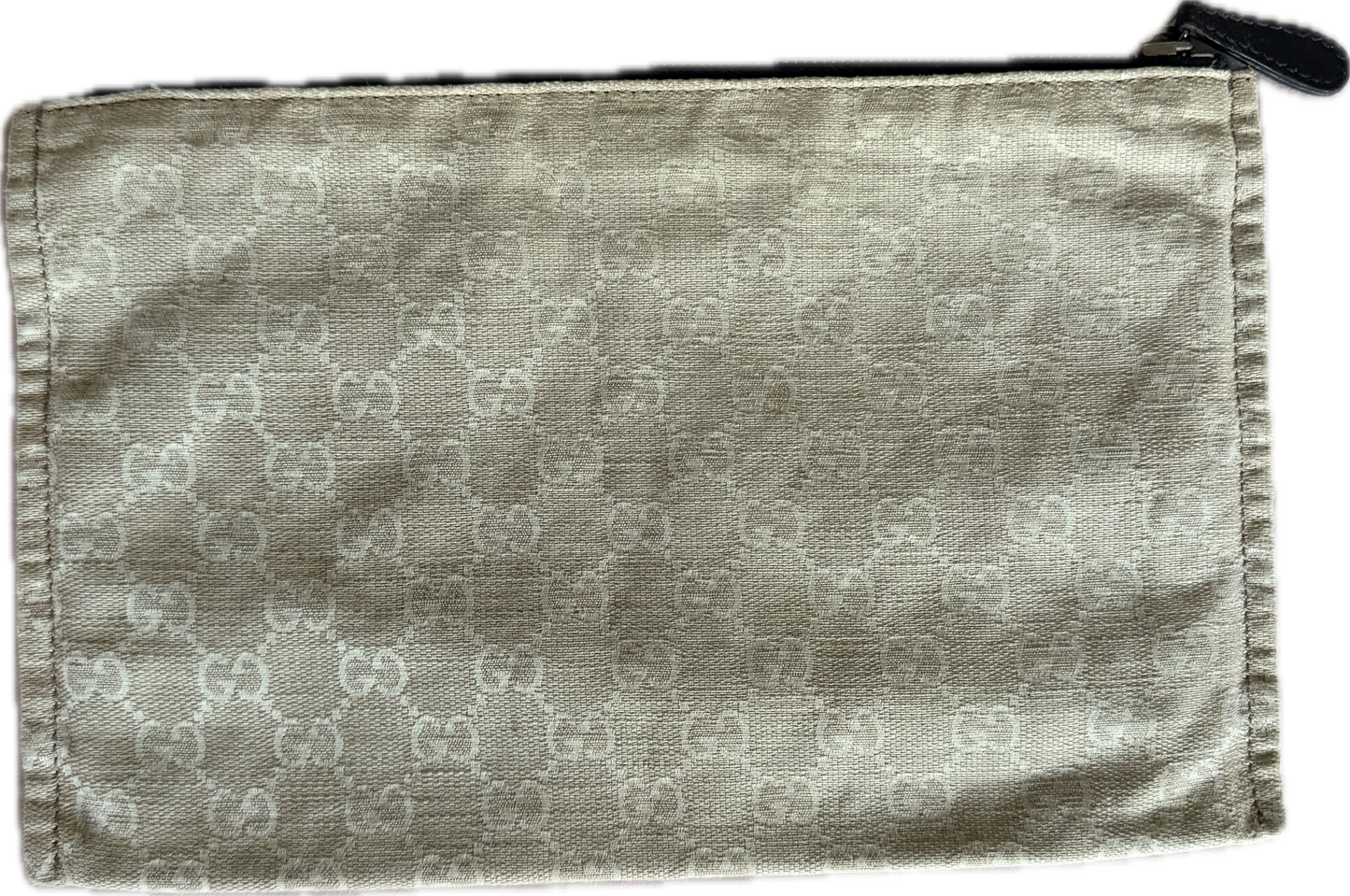 RARE Limited Edition GUCCI MUSEO GG Canvas Zip Pouch Clutch