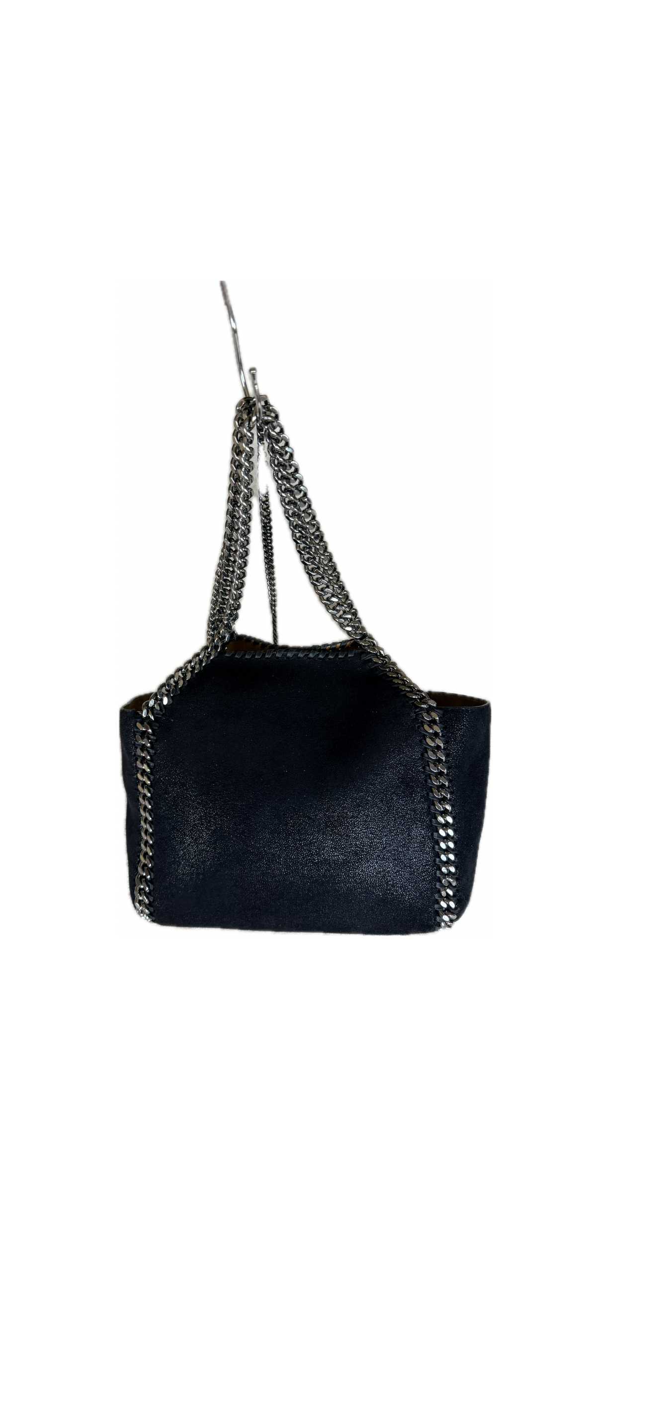 Stella McCartney Falabella Reversible Tote Bag Black & Mustard with Pouch