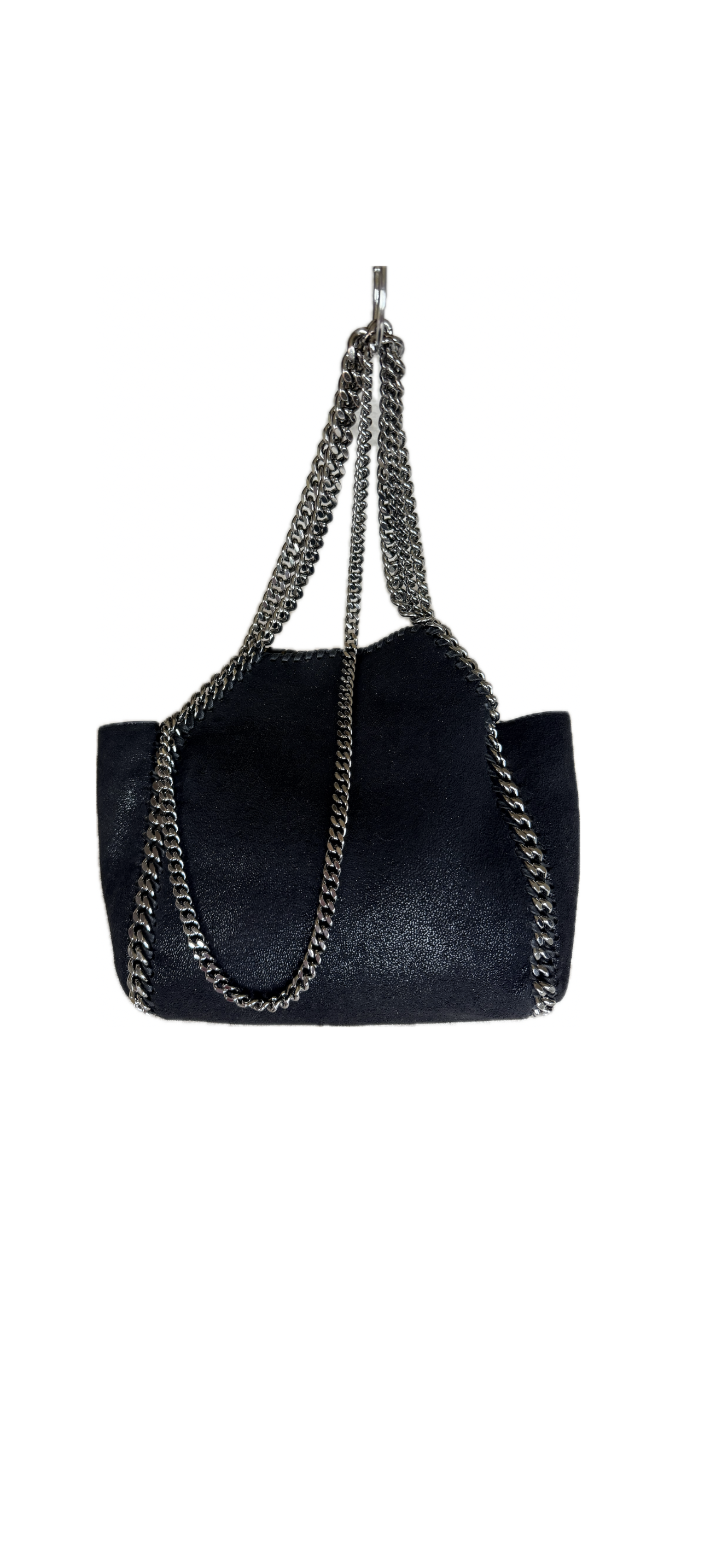 Stella McCartney Falabella Reversible Tote Bag Black & Mustard with Pouch