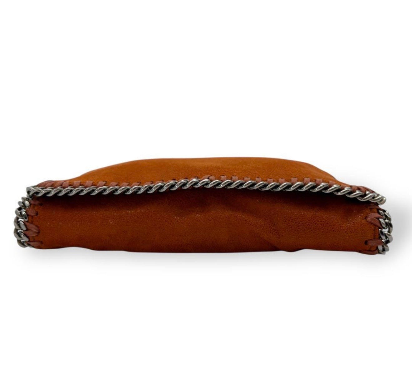 Stella McCartney Falabella Chain Crossbody Bag Rust Orange with Dust Bag & Card