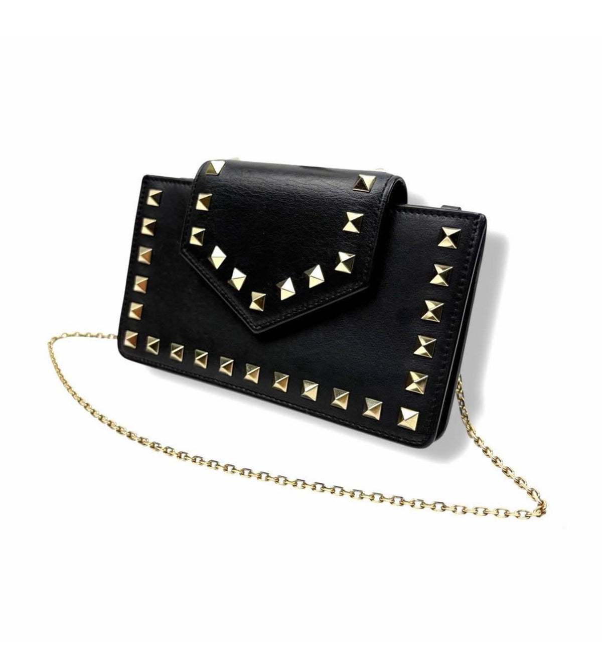 Valentino Garavani Rockstud Chain Shoulder Bag