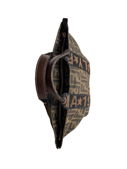 Vintage Fendi Mini Zucca Canvas Tote Bag - Roma 1925 Edition
