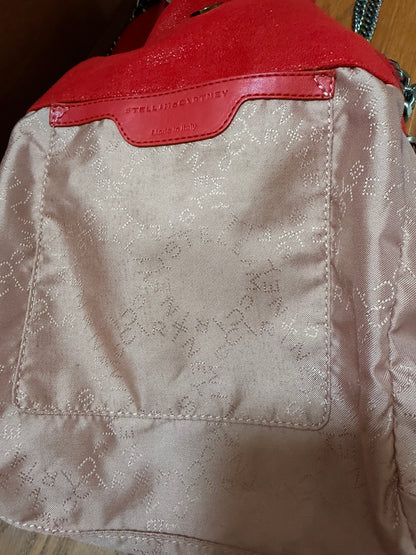 Stella McCartney Red Falabella Mini Tote Bag